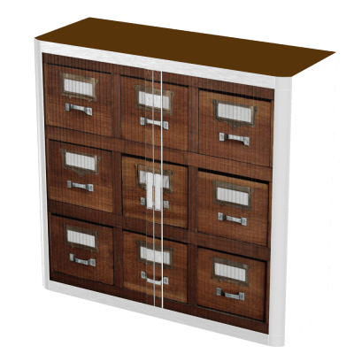 Office  Tambour Office Cupboard  100cm H with 2 shelves EOTAM1M-Office 5 Office Furniture and Home Remote Working