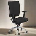 Office  OG3 High Back Swivel Task Chair Vario Adjustable Arms - Black 5 Office Furniture and Home Remote Working