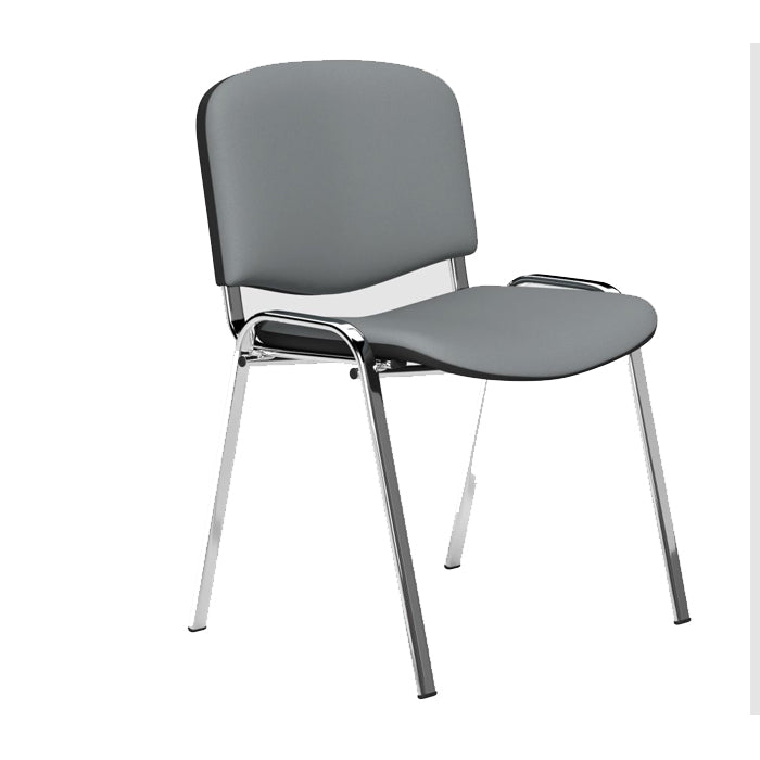 Office  O.I Series Chrome Frame - Best Black Fabric OI3F/BBK 3 Office Furniture and Home Remote Working