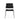 OM Meeting chair Chrome Frame No Arms - Evert Black E001 1 Office Furniture and Home Remote Working