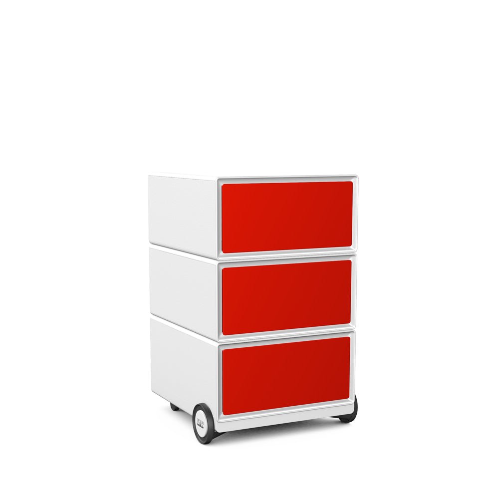 Personalise  Your Own Easy Pedestal  3 Horizontal Dwr EBGHX3-Config 1 Office Furniture and Home Remote Working