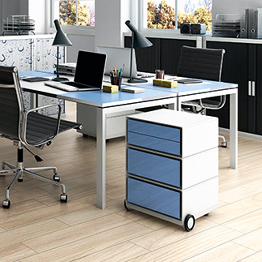 Personalise  Your Own Easy Pedestal 4 Horizontal Dwr EBGHPH-Config 5 Office Furniture and Home Remote Working