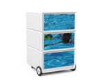 Personalise  Your Own Easy Pedestal 4 Horizontal Dwr EBGHPH-Config 4 Office Furniture and Home Remote Working