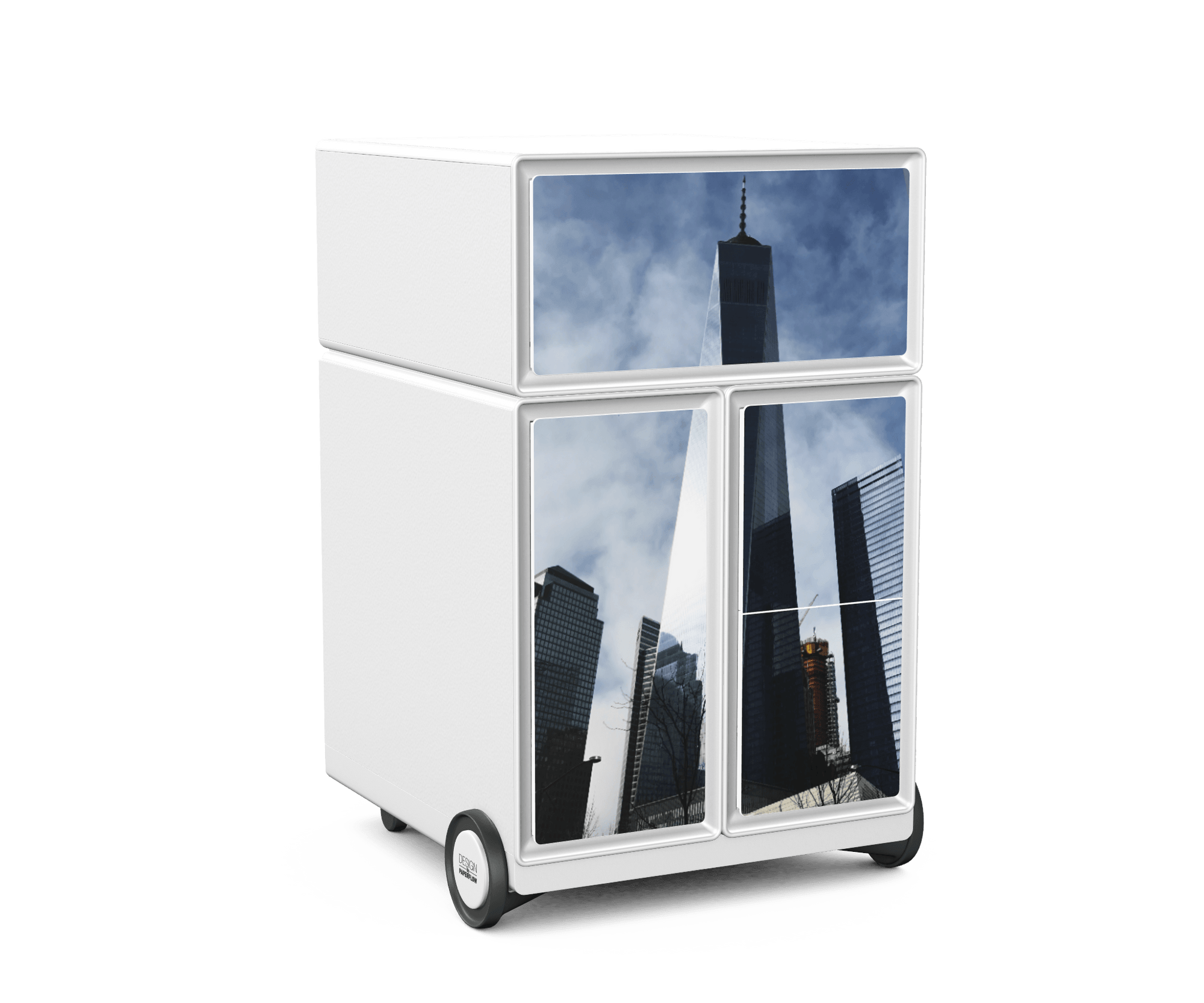 Personalise  Your Own Easy Pedestall 1 Horizontal 3 X Storage EBHVCV-Config 4 Office Furniture and Home Remote Working