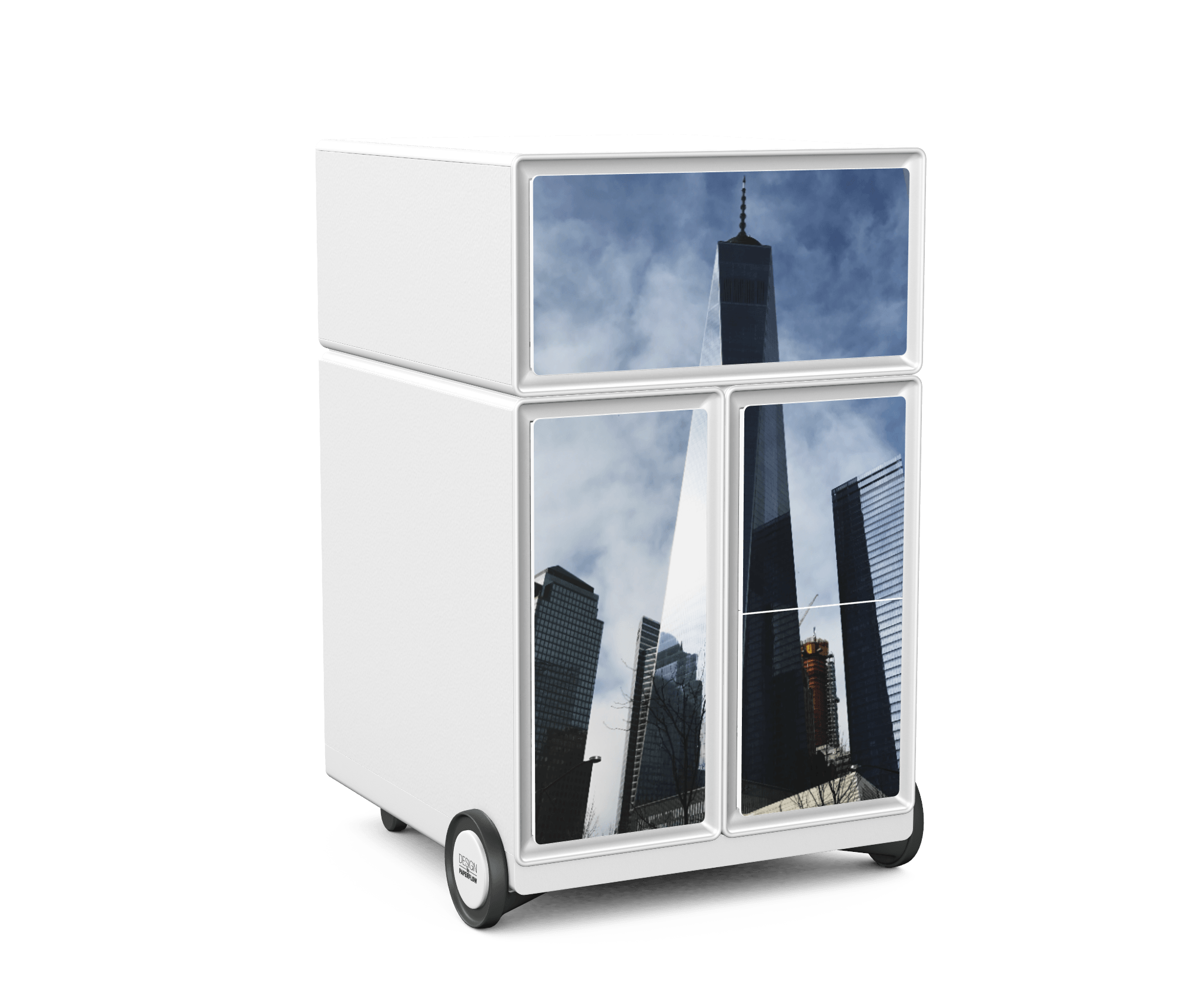 Personalise  Your Own Easy Pedestall 1 Horizontal 3 X Storage EBHVCV-Config 4 Office Furniture and Home Remote Working