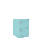 Premium 2 Drawer Filing Cabinet 360° View & AR Silverline  Executive FCEX2F 1 Office Furniture