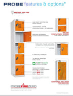 Metal Locker 1,2,3,4,5,6,8,10 doors with optional locks. Choose your colour for office, warehouse schooles and university