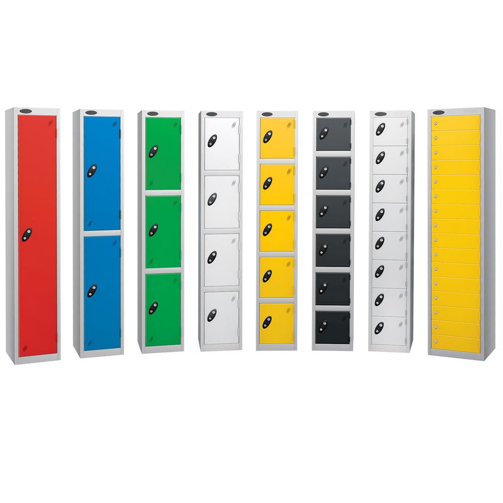 Metal Locker 1,2,3,4,5,6,8,10 doors with optional locks. Choose your colour for office, warehouse schooles and university