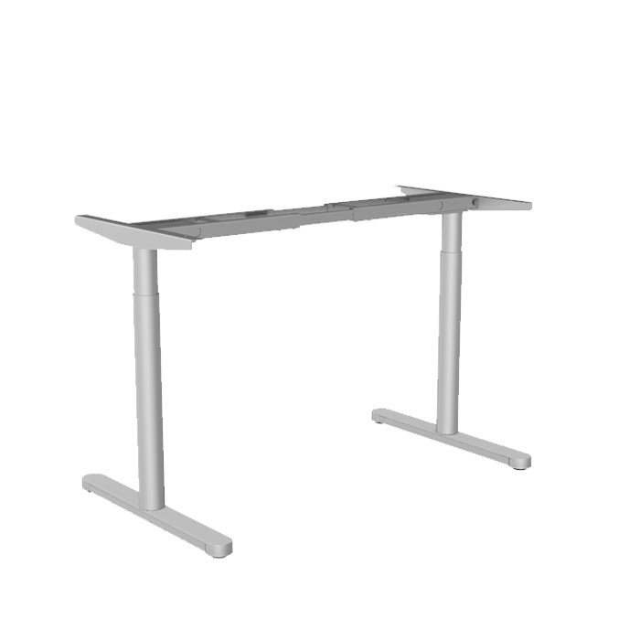 Height Adjustable Sit Stand R|Ound leg desk frame 120,140,160cm Wide Levanta RoundE