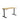 Sit Stand Desk Round Leg Sustainable Bamboo Scallop Top  Wide Levanta Rounde