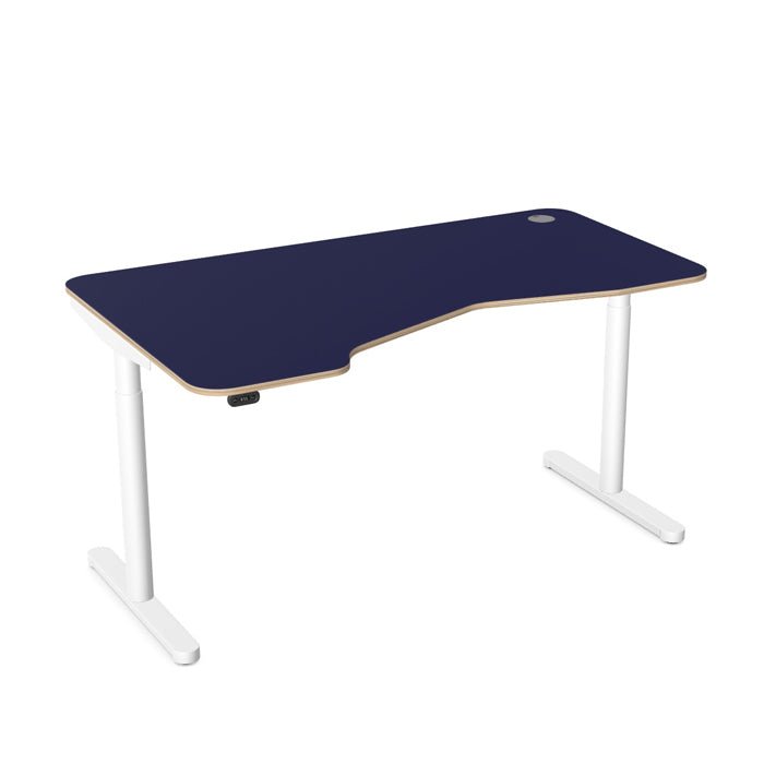 Gaming Desk Sit Stand 160cm Wide Left or Right Hand K Top 3 Office Furniture and Home Remote Working