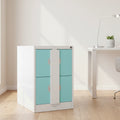 Secure 2 drawer Filing Cabinet Budget Kontrax Filer Cabinet Silverline FCEC2FSec - THATSMYOFFICE