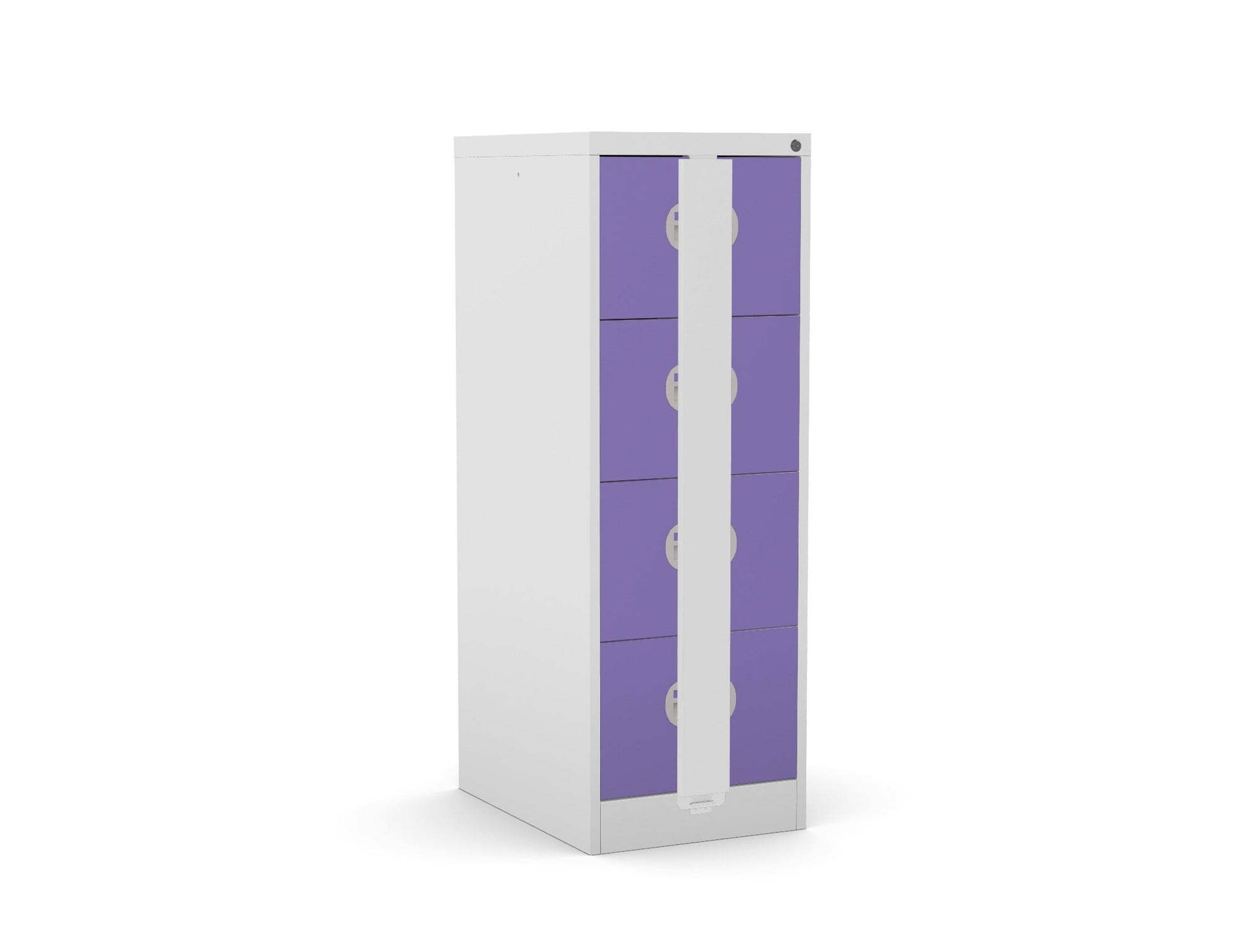 Security Filing Cabinet Budget Kontrax Filer Cabinet 4 drawer Silverline FCEC4FSec - THATSMYOFFICE