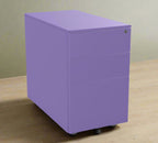 Silverline Desk High Pedestal on feet 2 Personal +1 Filing Dwr 80cm Deep PDDH83SD-Config 3 Office Furniture