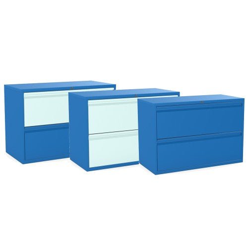 Silverline Freedom Side Filer 2 drawer FR21OWD2-80cm or 100cm Wide 5 Office Furniture and Home Remote Working