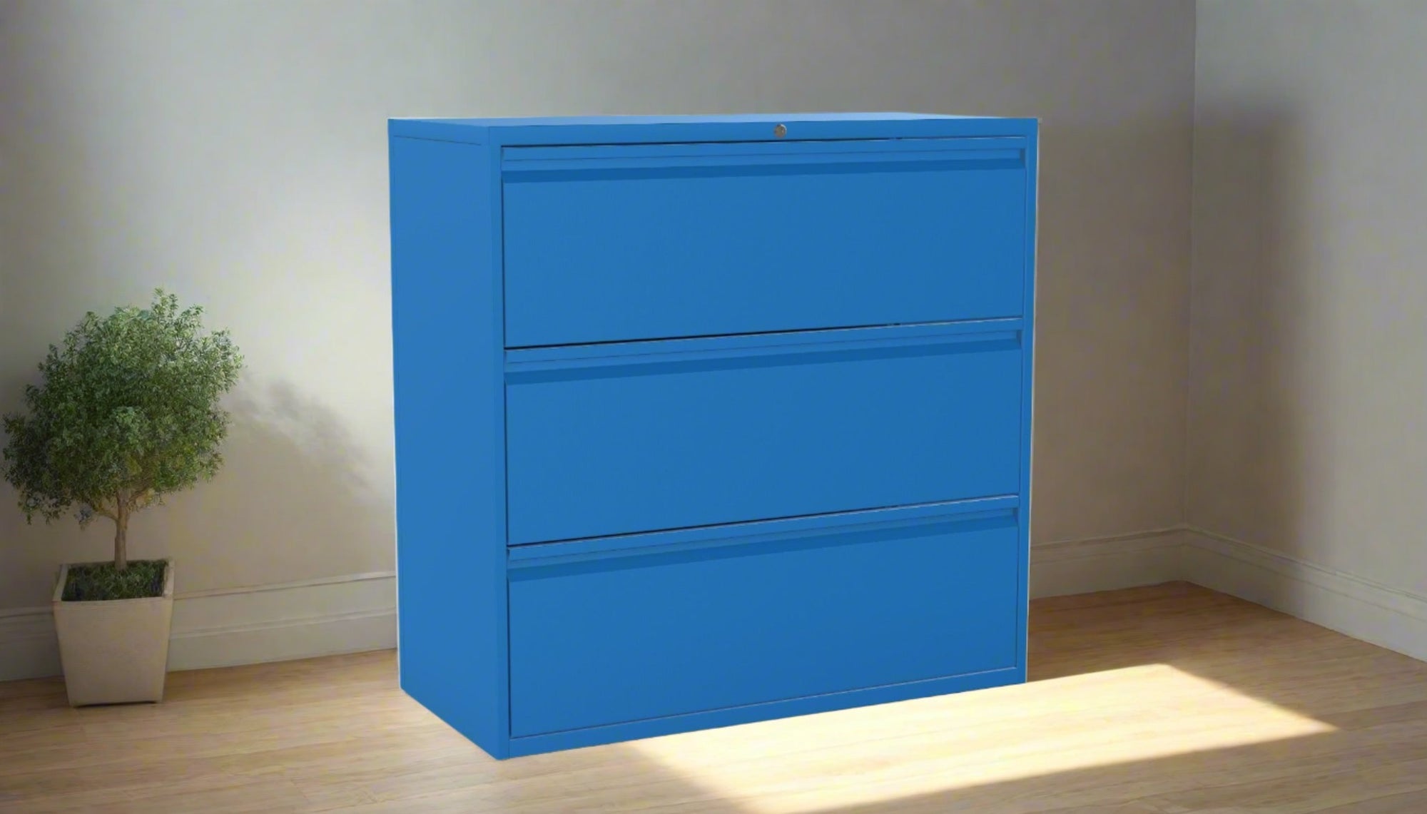 Silverline Freedom Side Filer 3 drawer FR30OWD6 4 Office Furniture and Home Remote Working