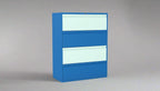 Silverline Freedom Side Filer 4 drawer FR40OWD4-80 or 100cm Wide 6 Office Furniture and Home Remote Working