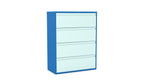 Silverline Freedom Side Filer 4 drawer FR40OWD4-80 or 100cm Wide 4 Office Furniture and Home Remote Working