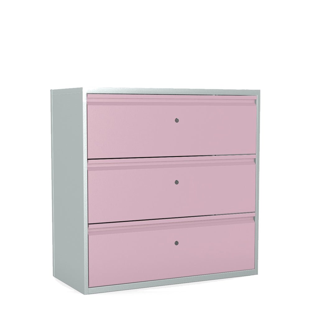 Silverline Freedom Side Filer Individual Locking 3 Drawer FR30OWDL3 1 Office Furniture and Home Remote Working