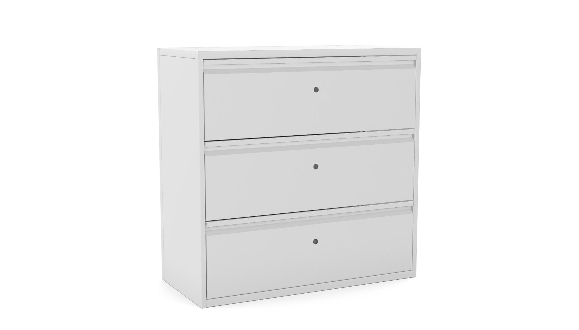 Silverline Freedom Side Filer Individual Locking 3 Drawer FR30OWDL5 3 Office Furniture and Home Remote Working