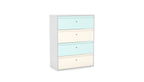 Silverline Freedom Side Filer Individual Locking 4 Drawer FR40OWDL8 5 Office Furniture and Home Remote Working