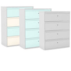 Silverline Freedom Side Filer Individual Locking 4 Drawer FR40OWDL9 6 Office Furniture and Home Remote Working