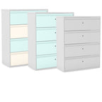 Silverline Freedom Side Filer Individual Locking 4 Drawer FR40OWDL5 2 Office Furniture and Home Remote Working