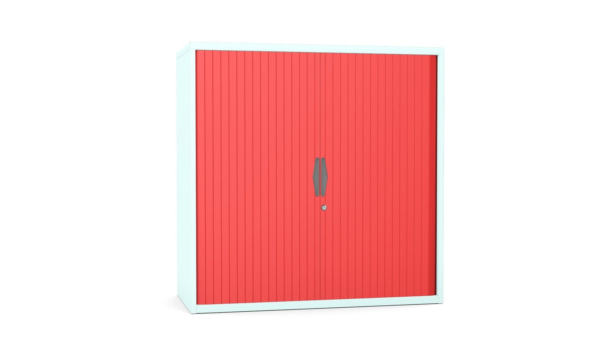 Silverline Freedom Side Opening Tambour 100cm High FR30OWT- 6 Office Furniture