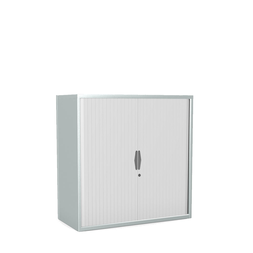 Silverline Freedom Side Opening Tambour 109cm High FR33OWT- 1 Office Furniture