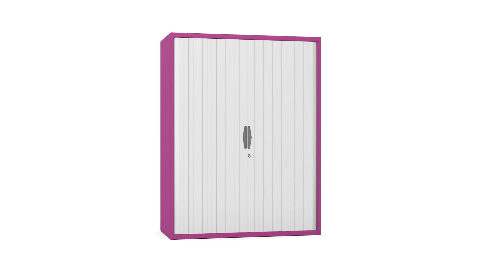 Silverline Freedom Side Opening Tambour 109cm High FR33OWT- 5 Office Furniture