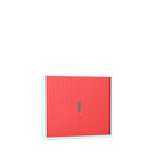 Silverline Freedom Side Opening Tambour 109cm High FR33OWT- 4 Office Furniture