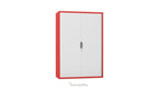 SilverlineCupboard  Freedom Side Opening Tambour 131cm High FR40OWT- 2 Office Furniture
