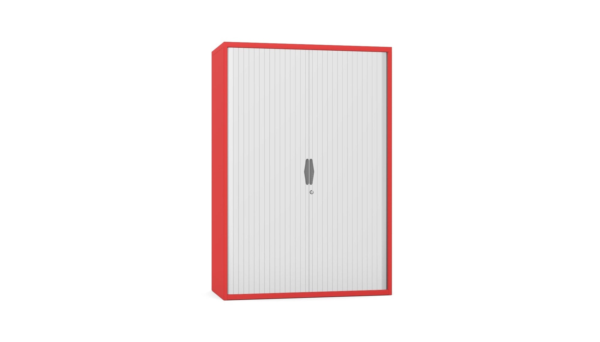 Silverline Freedom Side Opening Tambour 146cm High FR45OWT- 3 Office Furniture