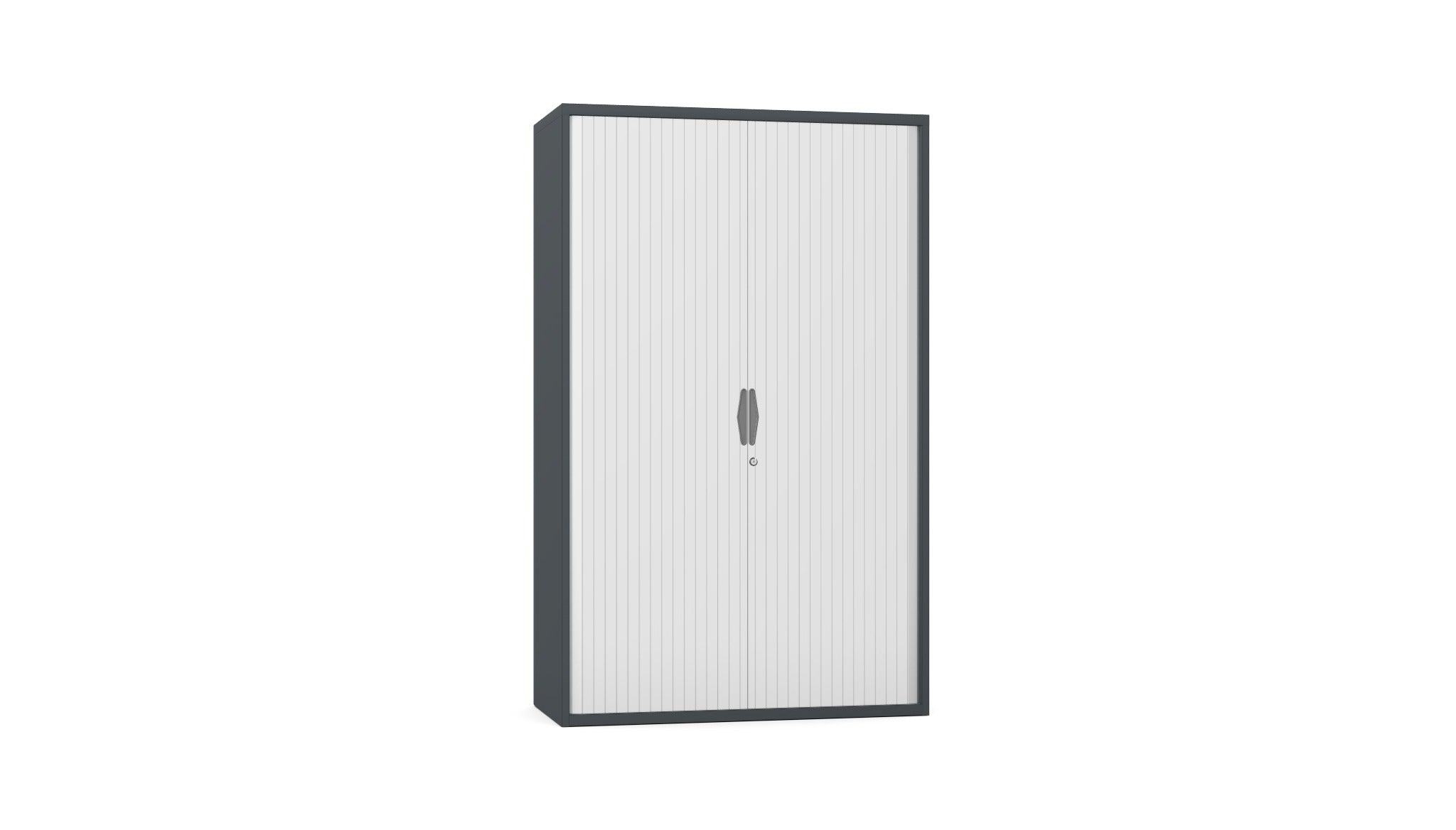 Silverline Freedom Side Opening Tambour 161cm High FR50OWT- 5 Office Furniture