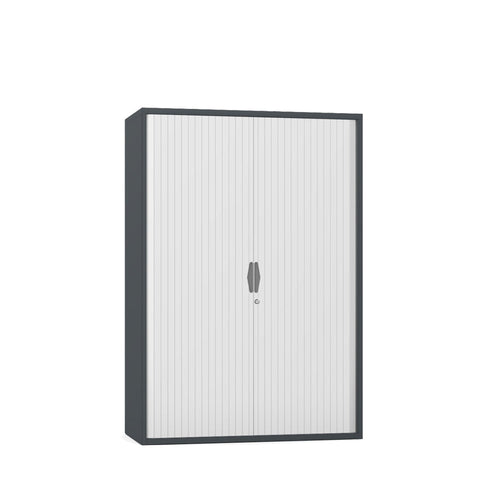 Silverline Freedom Side Opening Tambour 161cm High FR50OWT- 1 Office Furniture