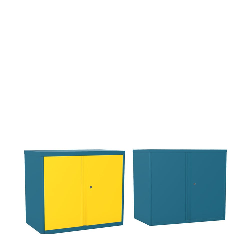 Silverline Freedom Two Door Cupboard  2 door 100cm High FR30OWC- 5 Office Furniture