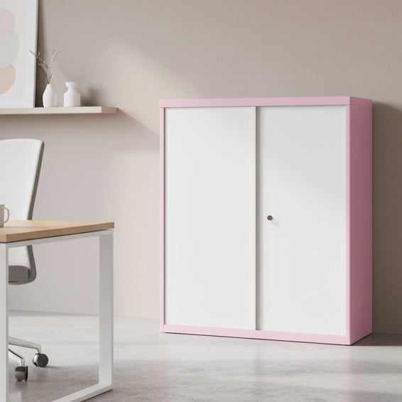 Silverline Freedom Two Door Cupboard  2 door 109cm High FR33OWC- 1 Office Furniture