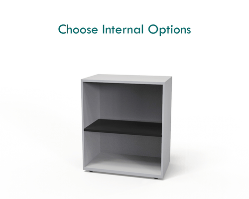 Silverline Freedom Two Door Cupboard  2 door 109cm High FR33OWC- 2 Office Furniture