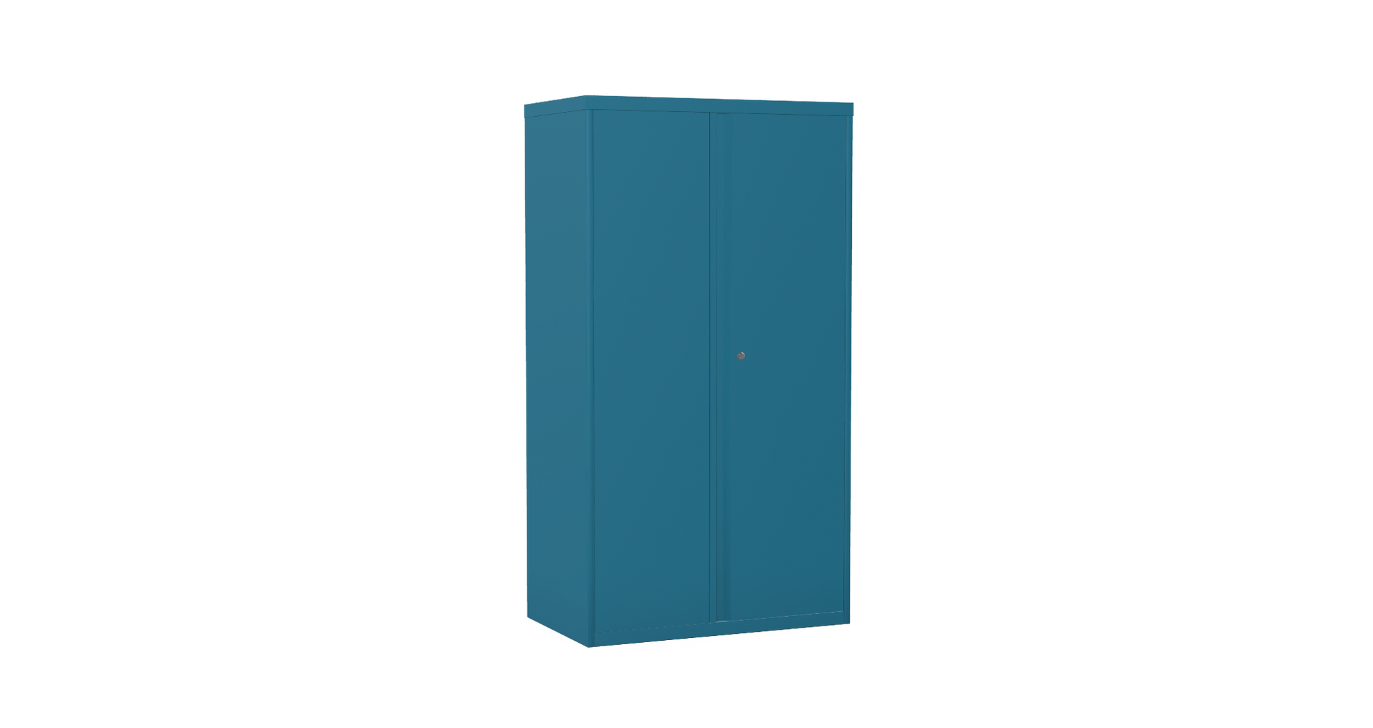 Silverline Freedom Two Door Cupboard  2 door 131cm High FR40OWC- 9 Office Furniture