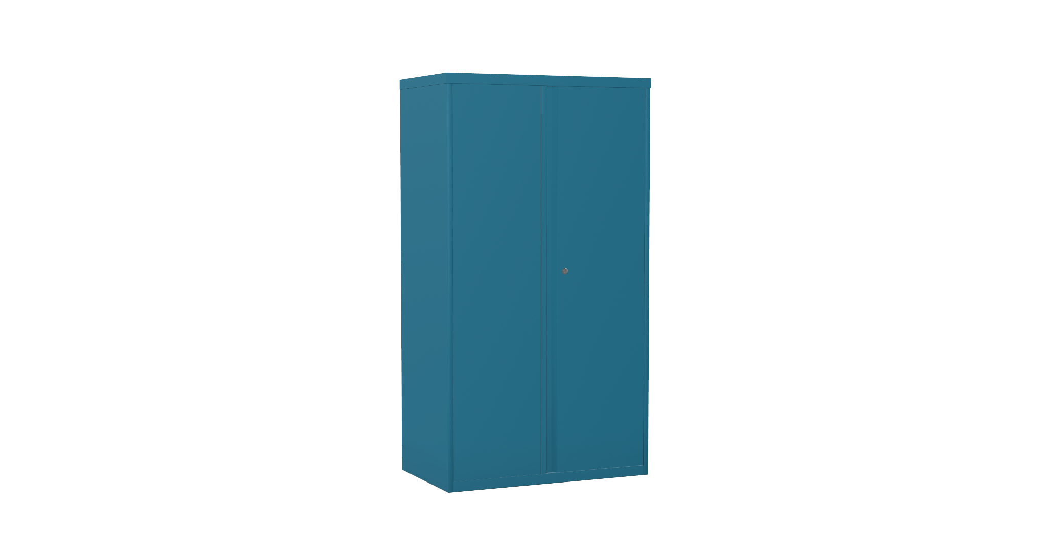 Silverline Freedom Two Door Cupboard  2 door 131cm High FR40OWC- 9 Office Furniture