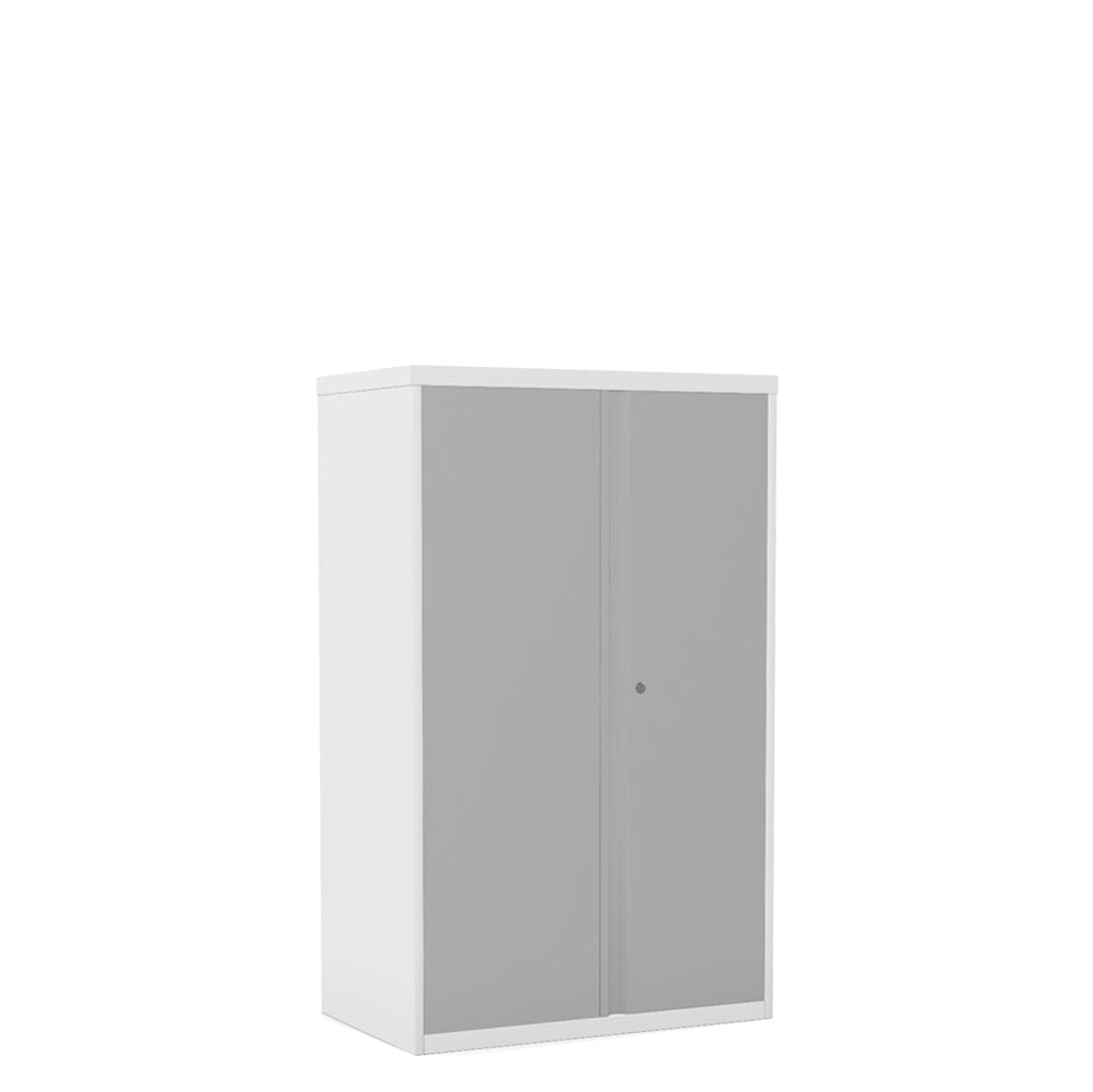 Silverline Freedom Two Door Cupboard  2 door 131cm High FR40OWC- 1 Office Furniture