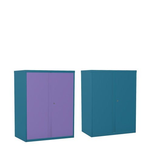 Silverline Freedom Two Door Cupboard  2 door 131cm High FR40OWC- 3 Office Furniture