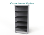 Silverline Freedom Two Door Cupboard  2 door 177cm High FR55OWC- 2 Office Furniture