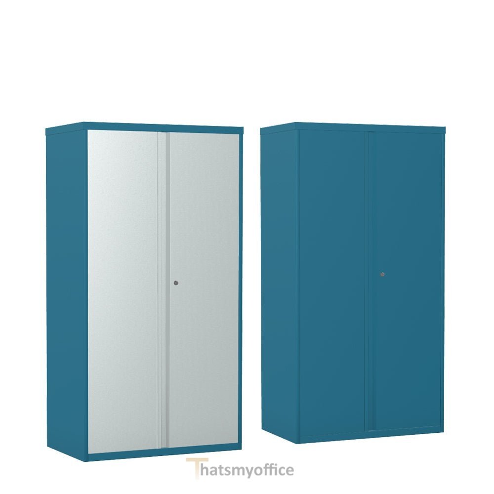 Office Cupboard 2 Door Locking Tall 183cm by SIlverline CULM7SDMetal Cupboard Premium