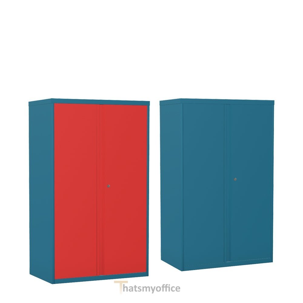 Office Cupboard 2 Door Locking Tall 183cm by SIlverline CULM7SDMetal Cupboard Premium