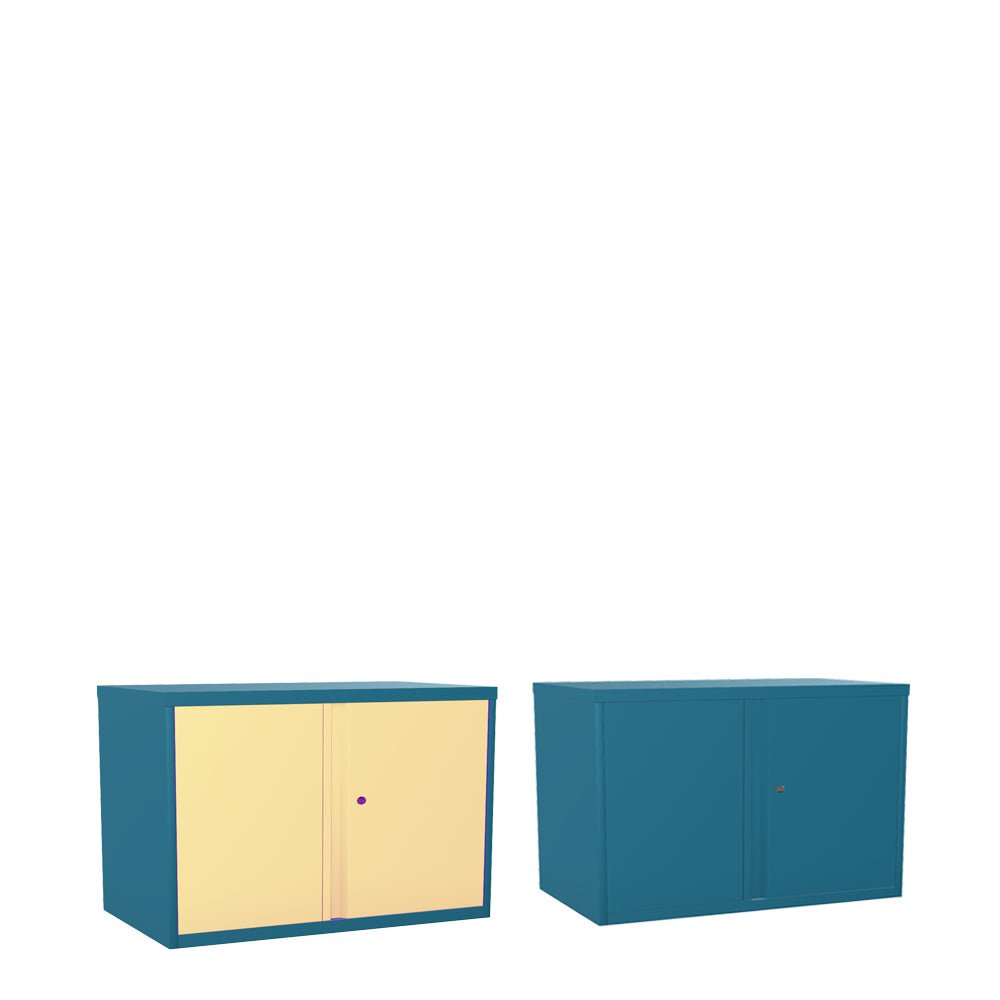 Silverline Freedom Two Door Cupboard  2 door 69cm High FR20OWC- 4 Office Furniture
