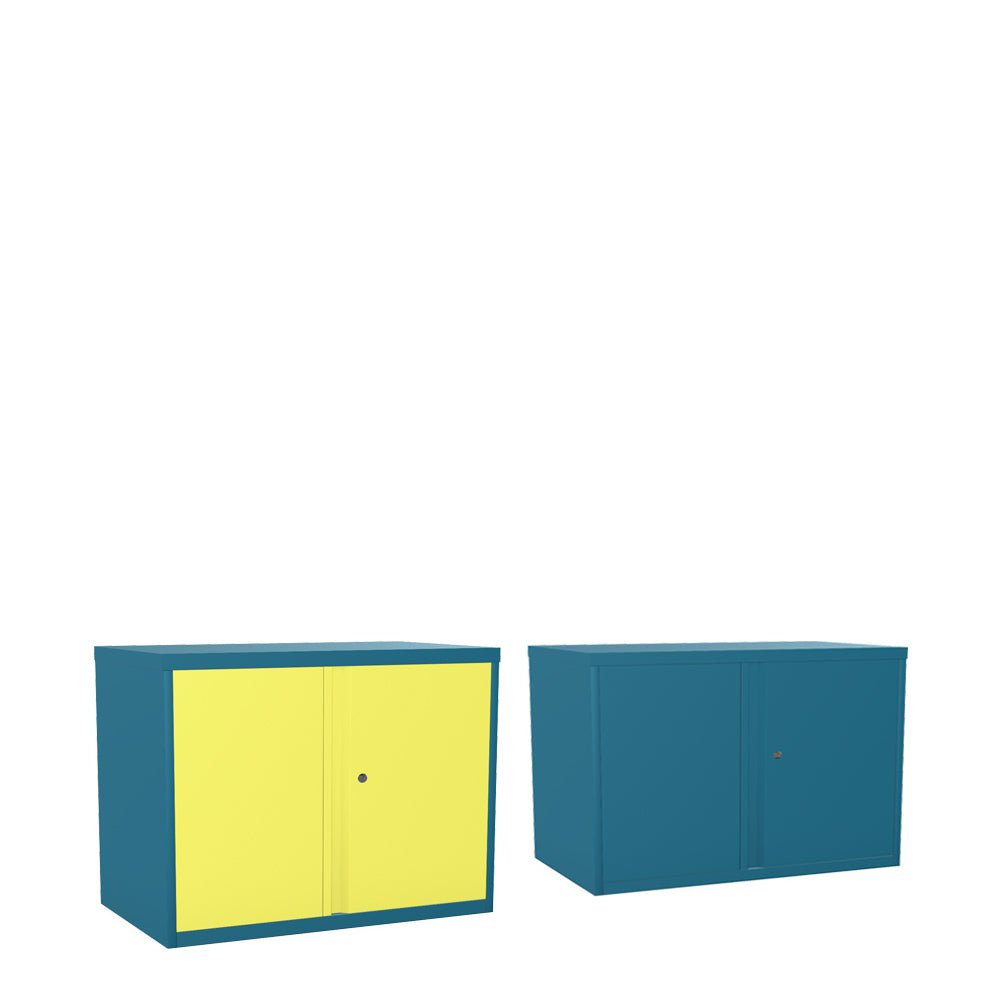 Silverline Freedom Two Door Cupboard  2 door 69cm High FR20OWC- 5 Office Furniture