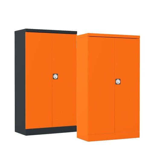 Silverline Kontrax Cupboard with 2 Shelves 165cm High CUEC6A-Customise 3 Office Furniture and Home Remote Working