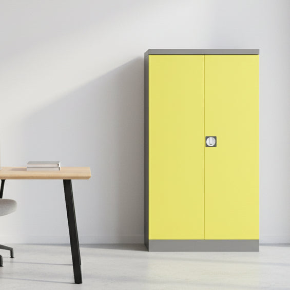 Silverline Kontrax Cupboard with 2 Shelves 165cm High CUEC6A-Customise 1 Office Furniture and Home Remote Working