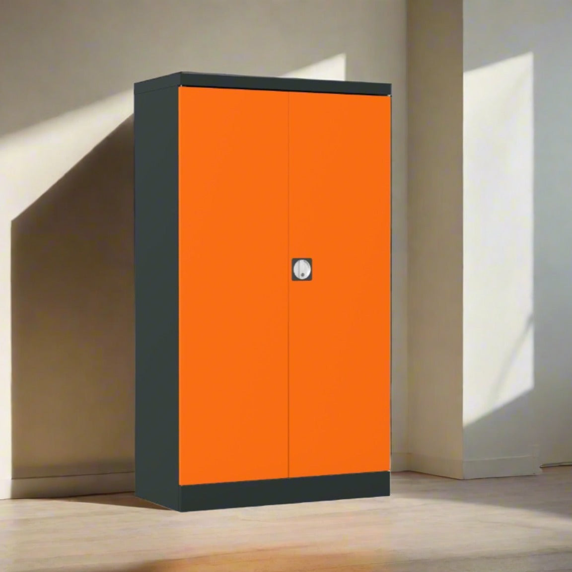 Silverline Kontrax Cupboard with 2 Shelves 165cm High CUEC6A-Customise 4 Office Furniture and Home Remote Working